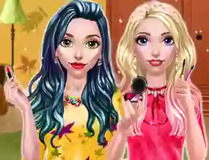 Гульня BFF Autumn Makeup онлайн