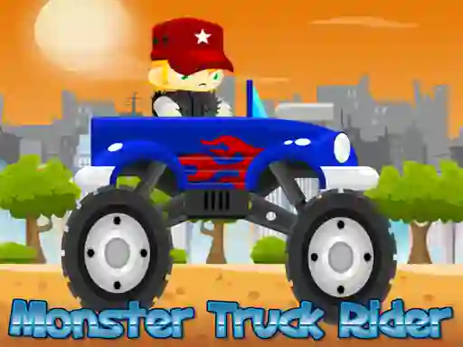 Гульня Monster Truck Rider онлайн
