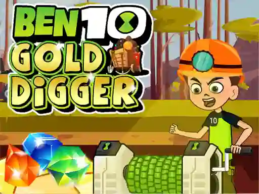Гульня Ben 10 Gold Digger онлайн