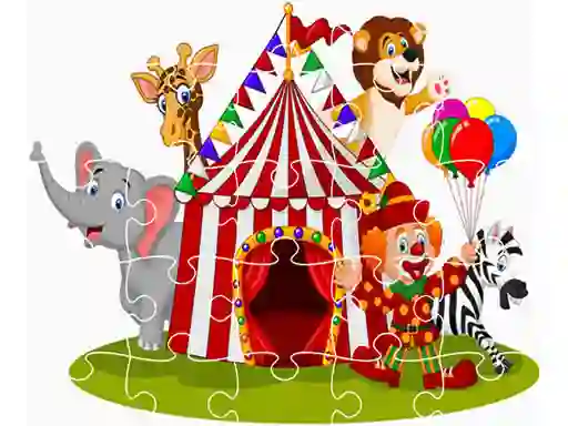 Гульня Party Animals Jigsaw онлайн