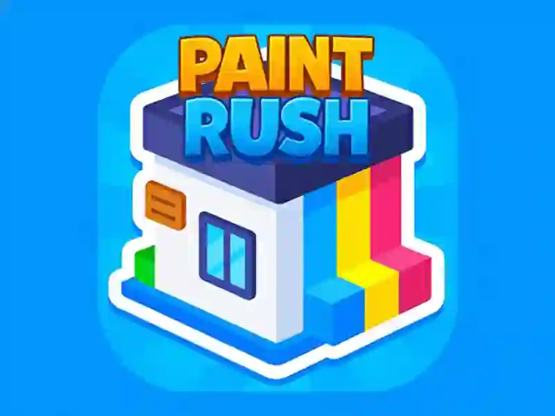 Гульня Paint Rush онлайн