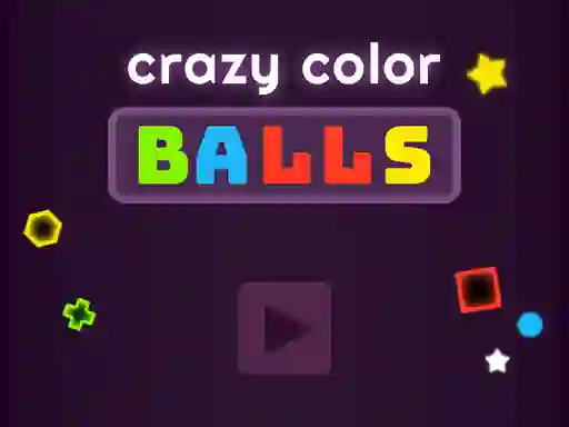 Гульня Crazy Color Balls онлайн
