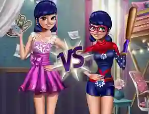 Гульня Good vs Bad Girl онлайн