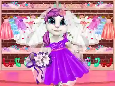 Гульня Sweet Kitty Dream Dress онлайн