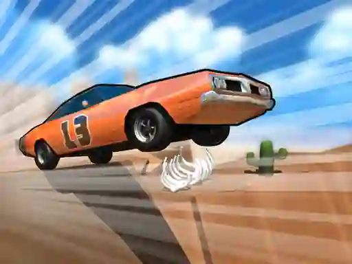 Гульня Mega Ramp Race онлайн