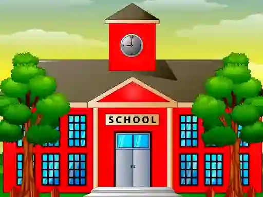 Гульня School Fun Differences онлайн