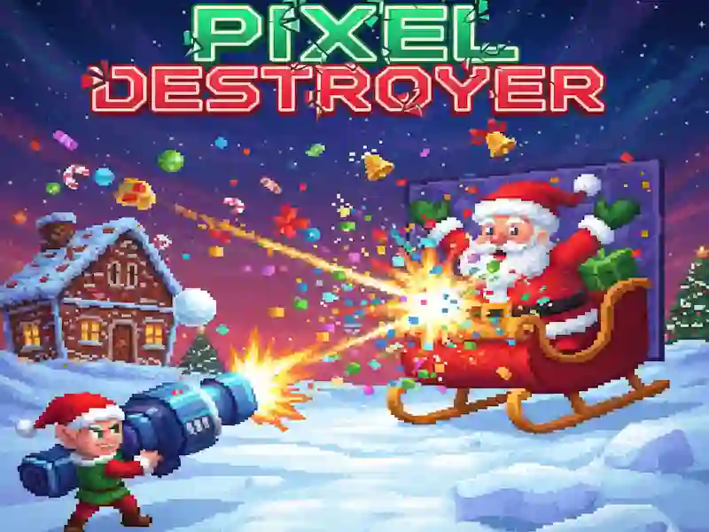 Гульня Pixel Destroyer онлайн