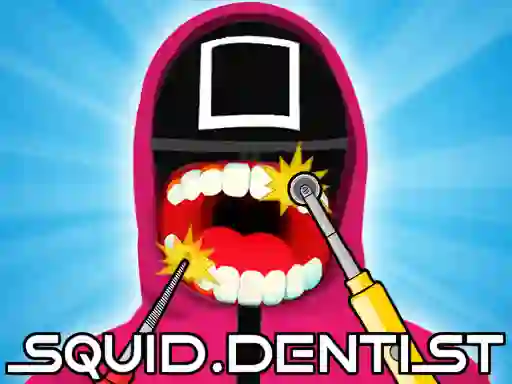 Гульня Squid Dentist Game онлайн