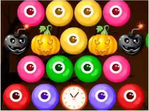 Гульня Spooky Bubble Shooter онлайн