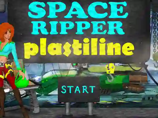 Гульня Space Ripper Plastiline онлайн