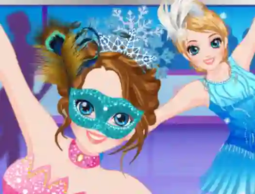 Гульня Ice Skater Princess Dressup онлайн