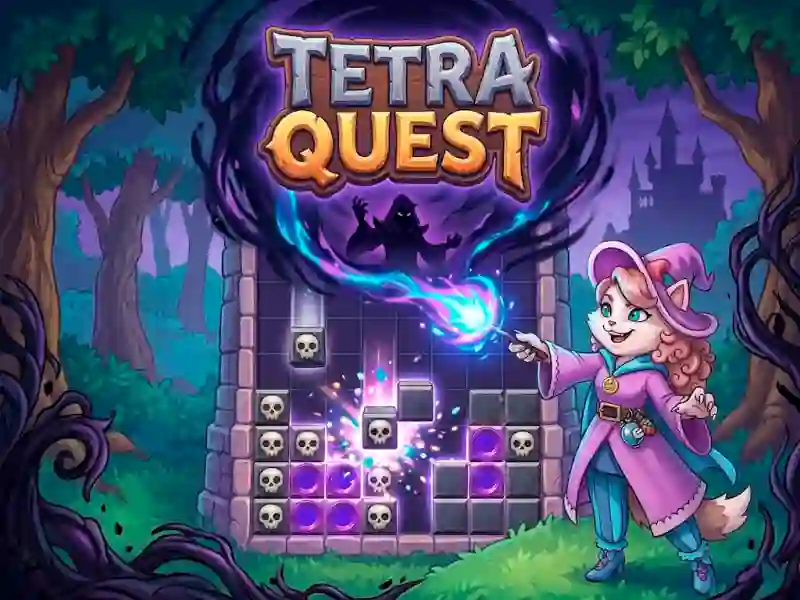 Гульня Tetra Quest онлайн