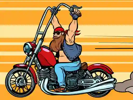 Гульня Extreme Motorbikes Match 3 онлайн