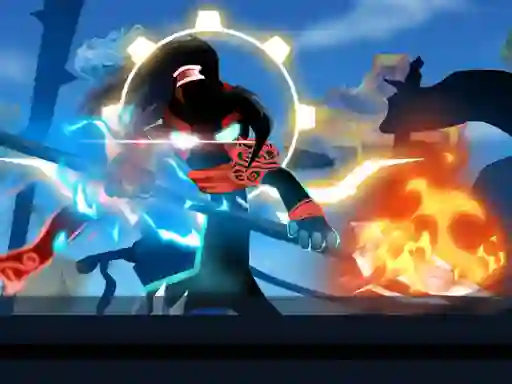 Гульня Stickman Hero Fight онлайн