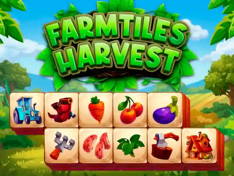 Гульня Farm Tiles Harvest онлайн