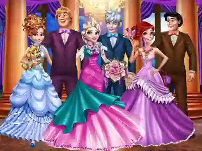 Гульня Princesses Royal Ball! онлайн