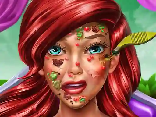 Гульня Princess Mermaid Skin Doctor онлайн