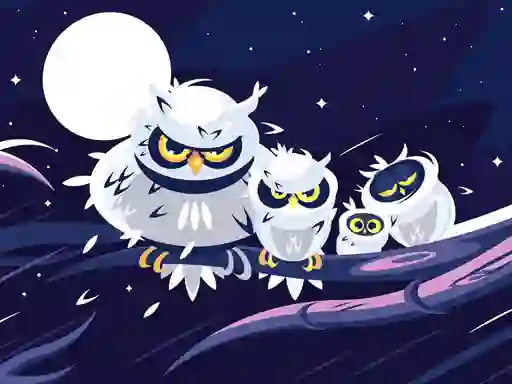 Гульня Wild Birds Match 3 онлайн