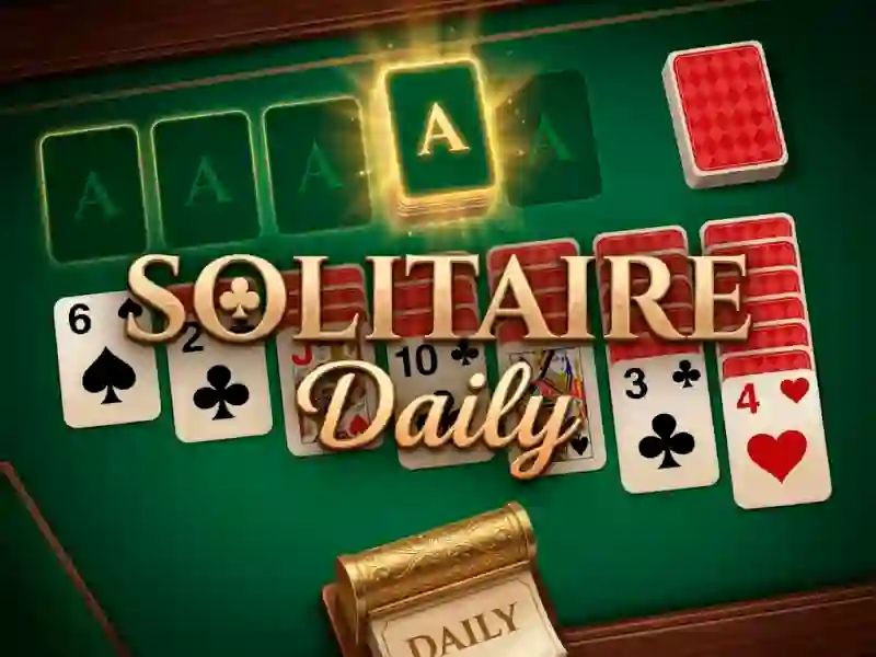 Гульня Solitaire Daily онлайн
