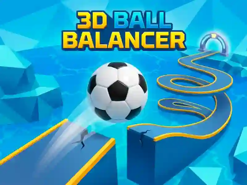 Гульня 3D Ball Balancer онлайн