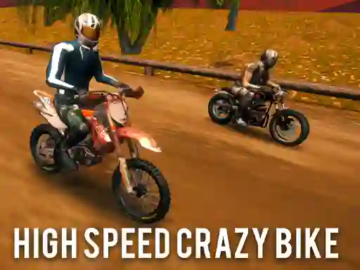 Гульня High Speed Crazy Bike онлайн