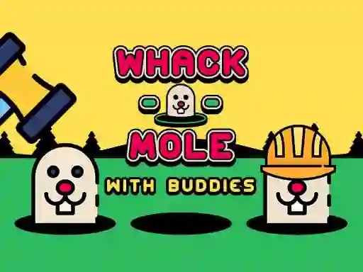 Гульня Whack A Mole With Buddies онлайн
