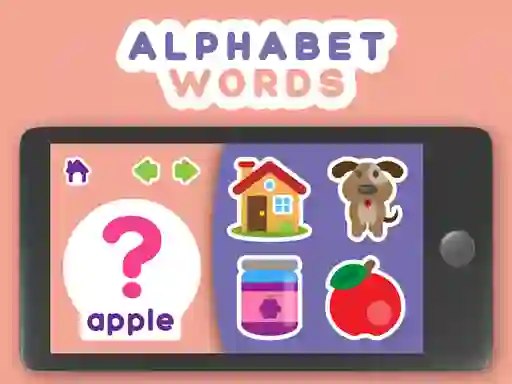 Гульня Alphabet Words онлайн