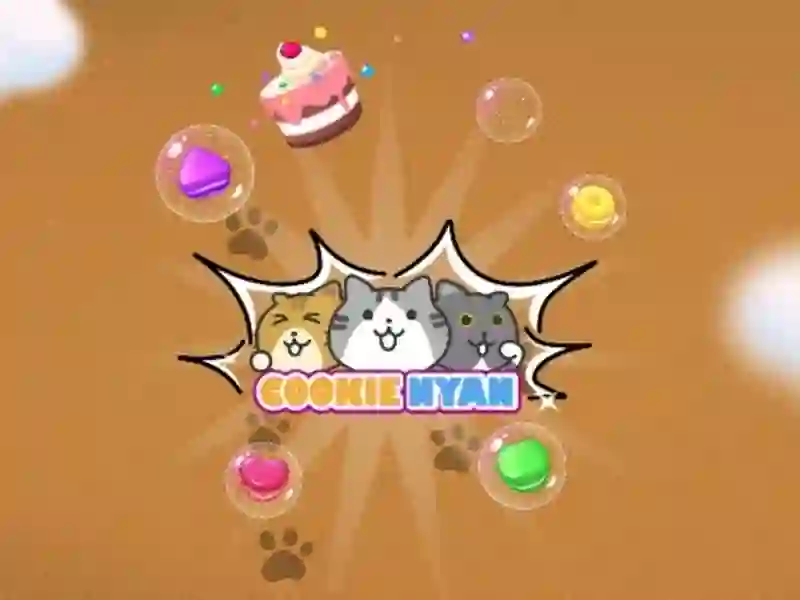 Гульня Cookie Nyan онлайн