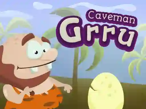 Гульня Caveman Grru онлайн