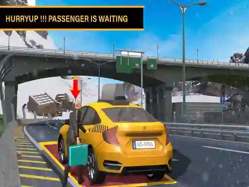 Гульня Modern City Taxi Service Simulator онлайн