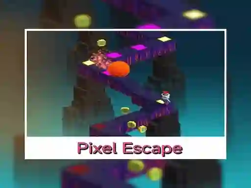Гульня Pixel Escape онлайн