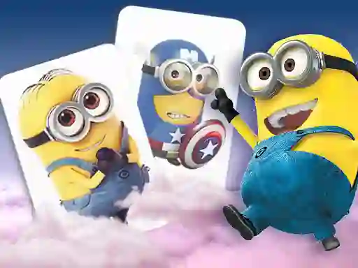 Гульня Minions Memory Card Match онлайн