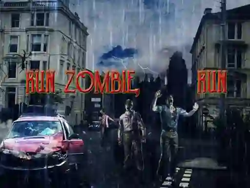 Гульня Run Zombie Run онлайн
