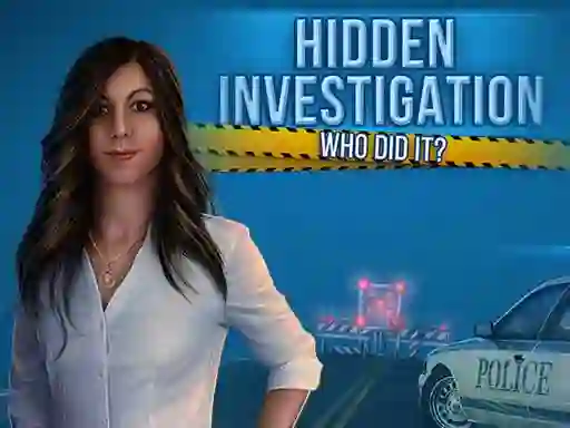 Гульня Hidden Investigation: Who Did It онлайн