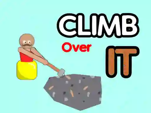 Гульня Climbing Over It онлайн