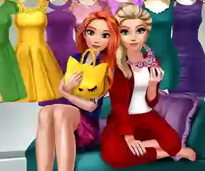 Гульня Sister Dressing Room онлайн