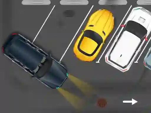 Гульня 2D Car Parking онлайн