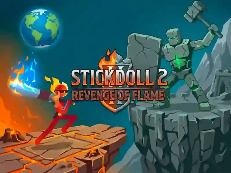 Гульня Stickdoll 2 : Revenge of Flame онлайн