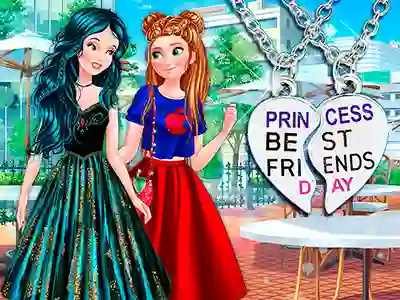 Гульня Princess Best Friends Day онлайн