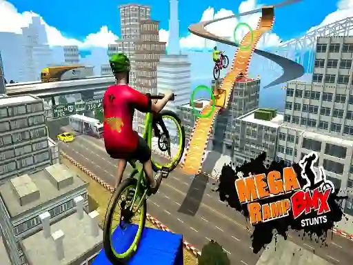 Гульня Bmx Rider Impossible Stunt Racing : Bicycle Stunt онлайн