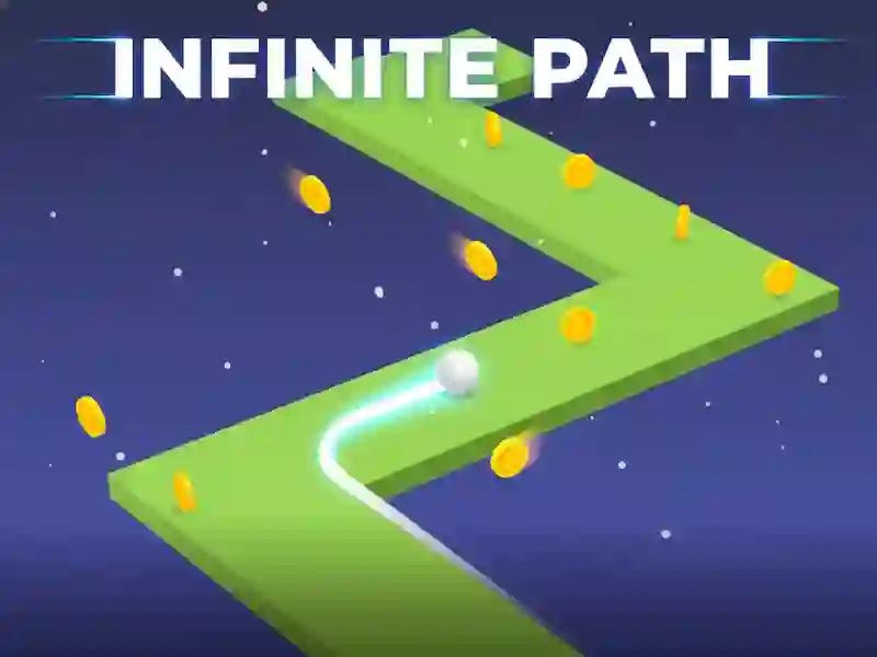Гульня Infinite Path онлайн