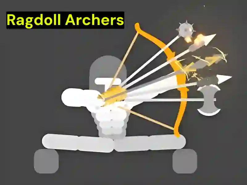 Гульня Ragdoll Archers онлайн