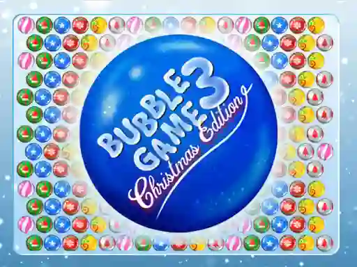 Гульня Bubble Game 3: Christmas Edition онлайн