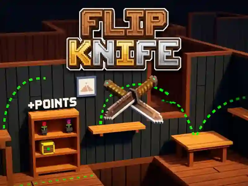 Гульня Flip Knife онлайн
