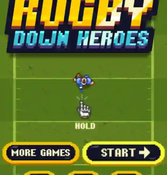 Гульня Rugby Down Heroes онлайн