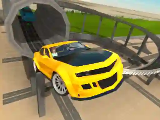 Гульня Car Driving Stunt Game 3d онлайн