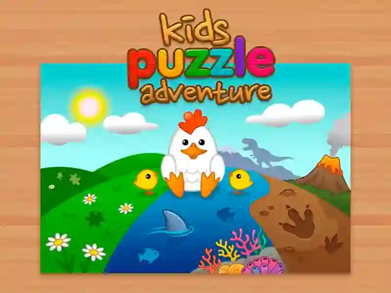 Гульня Kids Puzzle Adventure онлайн