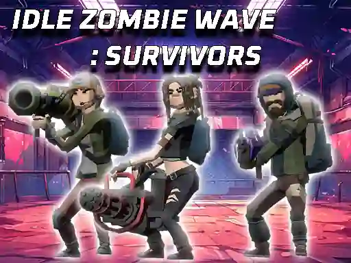 Гульня Idle Zombie Wave: survivors онлайн