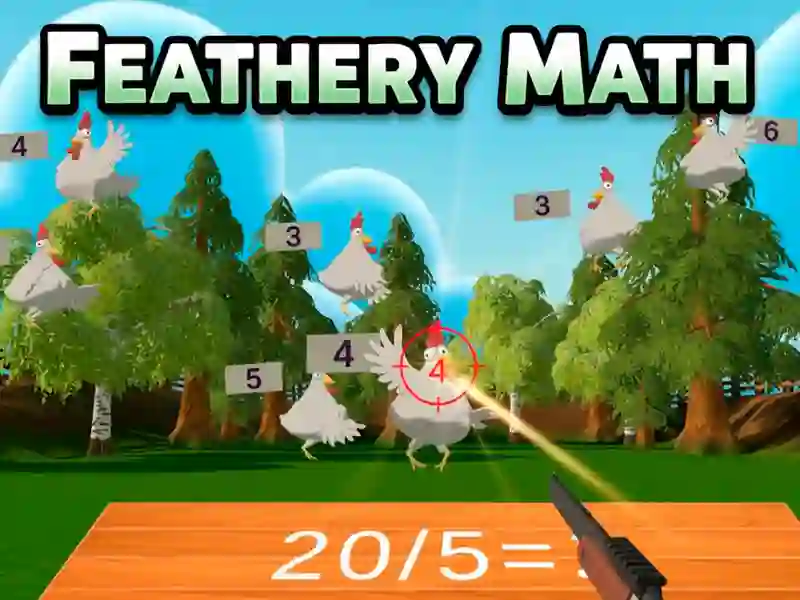 Гульня Feathery Math онлайн