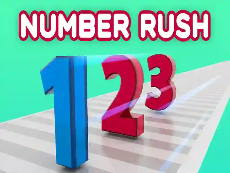 Гульня Number Rush онлайн